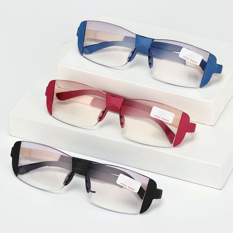 COMPRE 1 LEVE 2 - Óculos Delux Unissex- Ultra Leveza e Ajuste Inteligente Bifocal