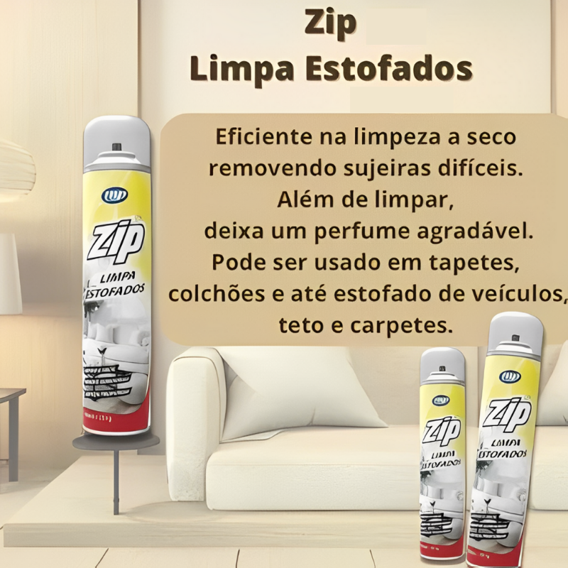 ZIP Limpa Estofados | PROMOÇÃO | + 1 UNIDADE