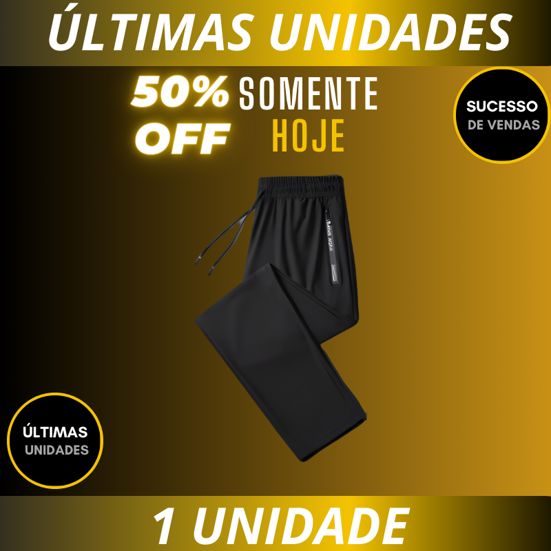 Calças Slim Confort - Impermeável e Confortável | COMPRE 1 LEVE 2 60% OFF | Frete Grátis