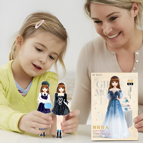 KIDS MAGNETIC FASHION - Bonecas Magnéticas para Vestir - O PRESENTE IDEAL