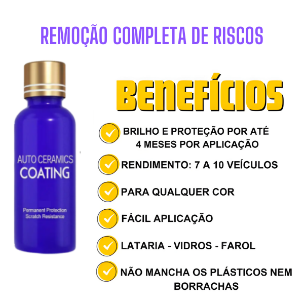 CarLiquid - Revestimento Cerâmico |COMPRE 1 LEVE 2| Frete Grátis