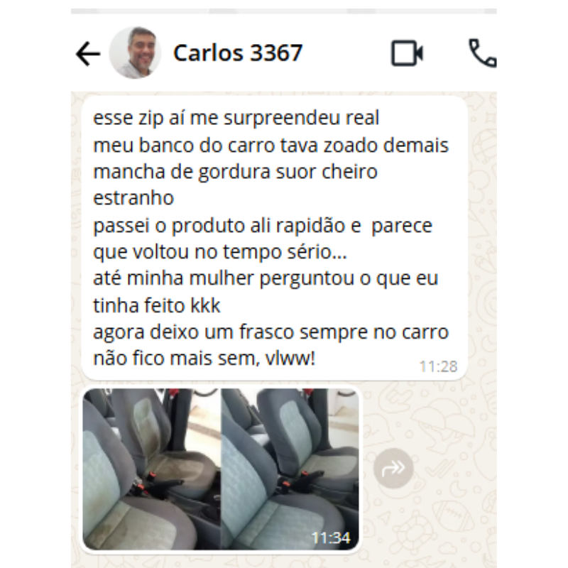 ZIP Limpa Estofados | PROMOÇÃO | + 1 UNIDADE
