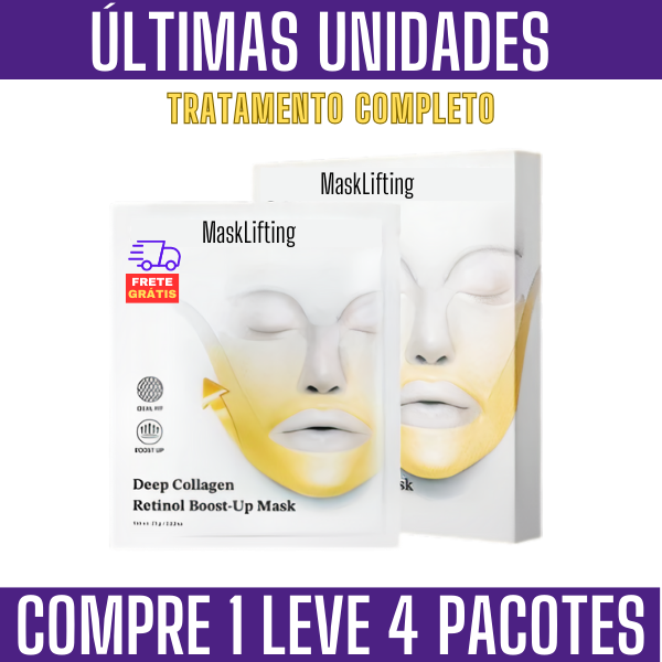 MaskLifting - Retire Imperfeições Faciais | PROMOÇÃO ESPECIAL | TRATAMENTO COMPLETO + Frete Grátis (cópia)
