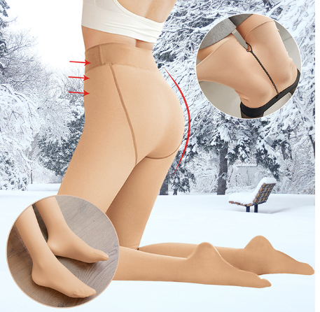 Meia-calça de Lã Translúcida para Pernas Perfeitas (COMPRE 1, LEVE 2)