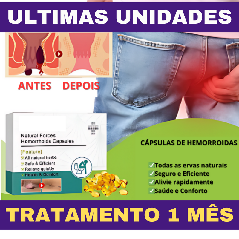 TRATAMENTO COMPLETO 3 MESES - ProHemor - A CURA PARA SUA HEMORROIDA | Frete Grátis
