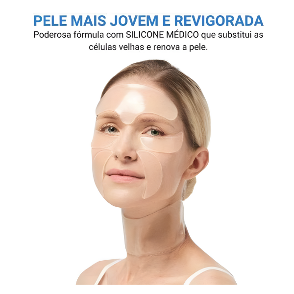 LipoFace™ - Adesivos Reutilizáveis Anti Rugas - O SEGREDO DAS FAMOSAS